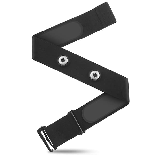 COOSPO Heart Rate Monitor Replacement Chest Strap,Replacement Heart Rate Monitor Soft Strap Compatible with Wahoo Tickr/Polar H7/Garmin HRM-Dual/moofit/XOSS/Power Labs/COOSPO