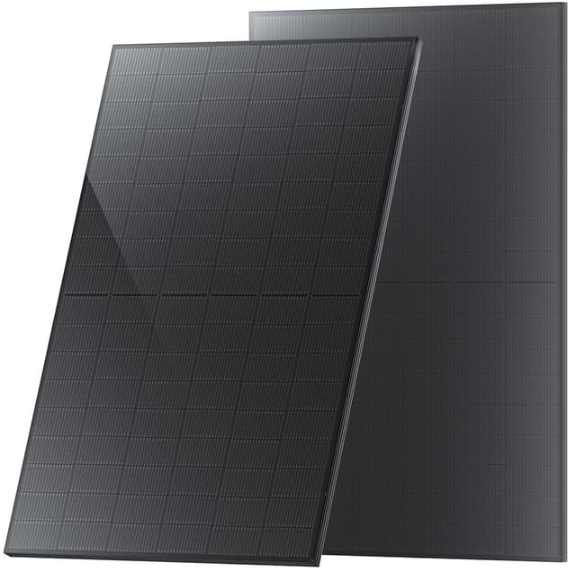 STAR 870 Watt Solar Panel, 2PCS 435W 48V/24V Solar Panels with Full-Screen Design & Maintenance-Free, 25% High-Efficiency Monocrystalline, Reliable Power for RV, Marine, Roof, Home, and Off-Grid