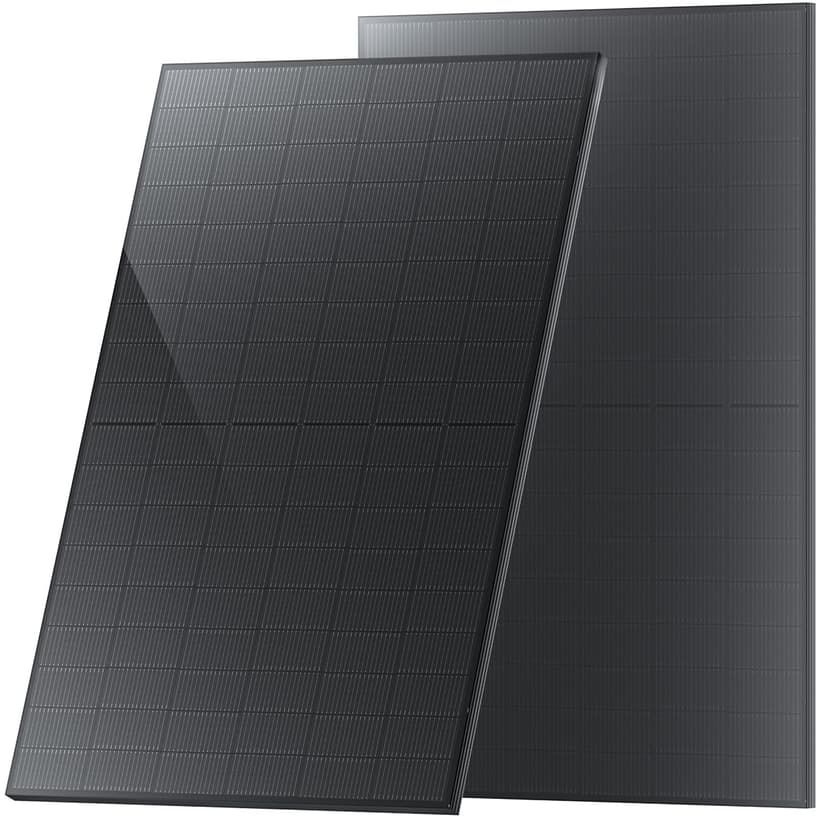 STAR 870 Watt Solar Panel, 2PCS 435W 48V/24V Solar Panels with Full-Screen Design & Maintenance-Free, 25% High-Efficiency Monocrystalline, Reliable Power for RV, Marine, Roof, Home, and Off-Grid