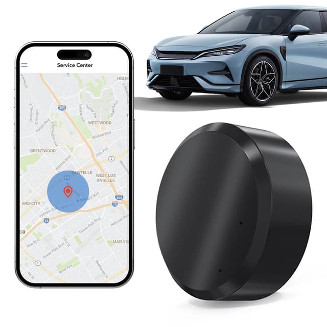 Mini GPS Tracker for Vehicles: Tracker Device for Vehicles No Subscription No Monthly Fee Car Tracker Device Hidden Magnetic Real-Time Tracking for Cars Kids Dogs (GF11-PP4)