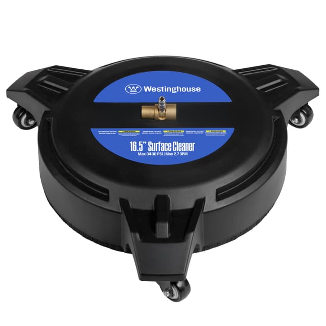 Westinghouse Universal 16.5" Pressure Washer Plastic Surface Cleaner Attachment - 3400 Max PSI, 1/4” Connector - for Gas and Electric Pressure Washers