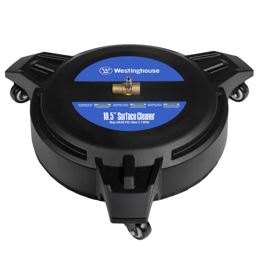 Westinghouse Universal 16.5" Pressure Washer Plastic Surface Cleaner Attachment - 3400 Max PSI, 1/4” Connector - for Gas and Electric Pressure Washers
