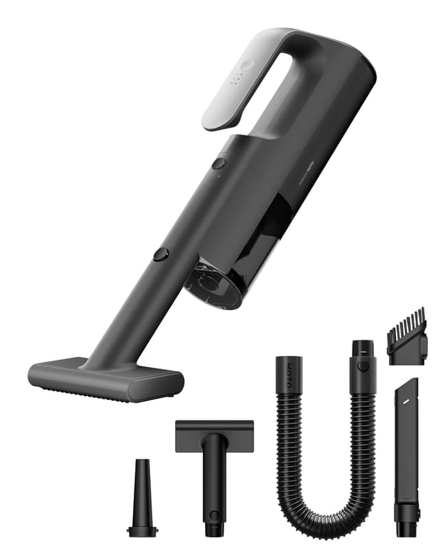 HOTO BlowVac™ Handheld Vacuum Cordless, Car Vacuum Cleaner with 23000Pa High Power, 3 Suction Modes, Electric Compressed Air Duster Blower for Car Interior, Desk, Boat, Home, Outdoor