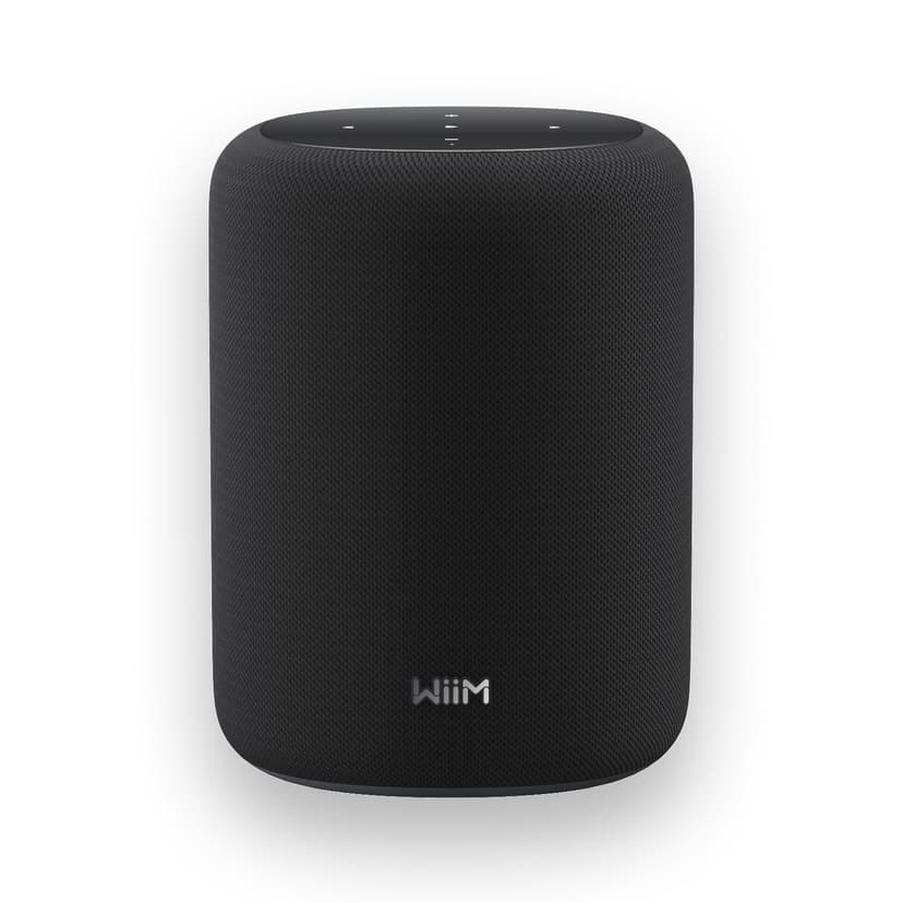 WiiM Sound Lite Smart Speaker, Hi‑Res 24‑bit/192 kHz, AI RoomFit™ Room Correction, 100W Peak, Wi‑Fi 6E/Bluetooth 5.3, Multi‑Room & Stereo Pairing, Black