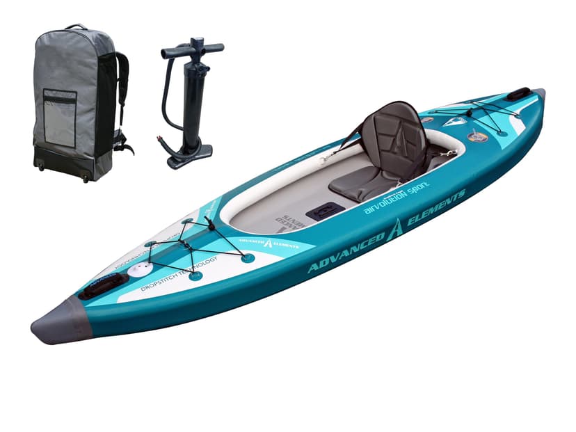 Advanced Elements AirVolution™ Sport Recreational Inflatable Kayak with Pump - 10 ft. - Blue