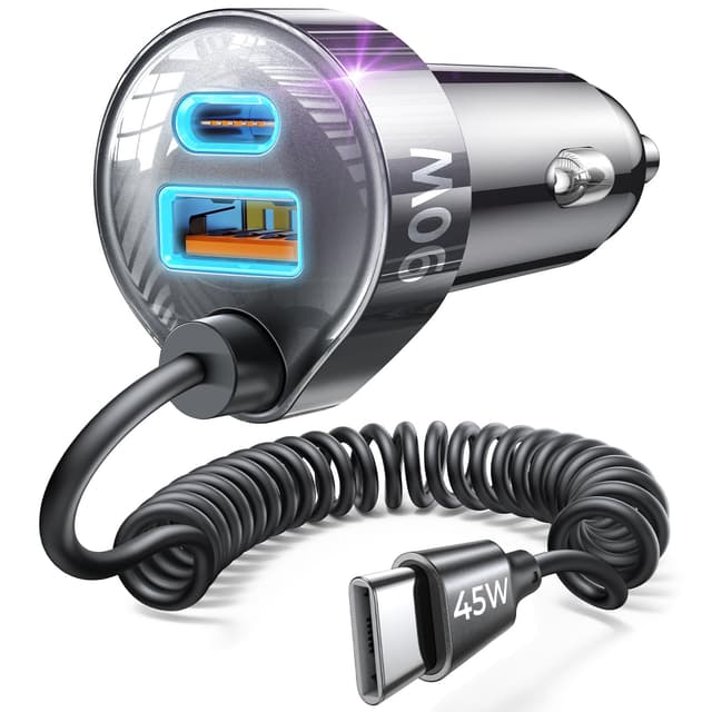 LISEN 90W for iPhone 17 16 15 Pro Max Car Charger USB C Fast Charge,Super Fast for iPhone 15 16 17 Pro Car Charger Type C Adapter for iPhone 17 16 15 Air ProMax Plus,Samsung Galaxy S26 Ultra, Android