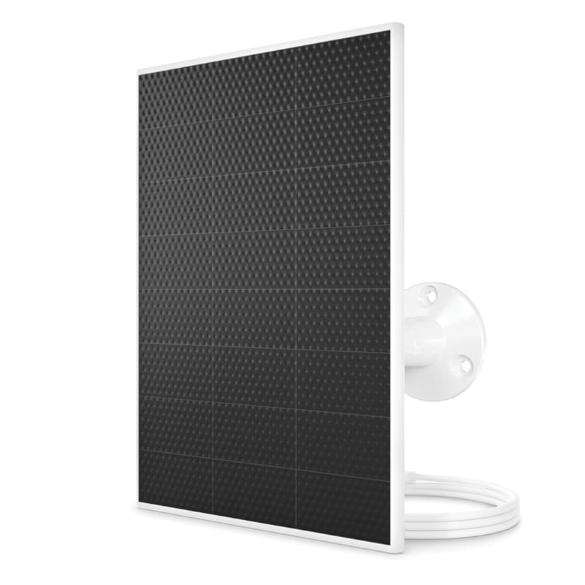 Arlo Solar Panel Charger (White), Arlo Certified Accessory, Weather Resistant, Easy Install (2025 Released), Works with: Essential Series, Go 2, Pro 3/4/5S/6/6 XL, Ultra Series, Wireless Floodlights