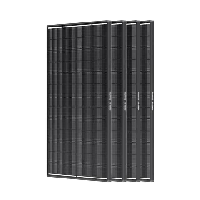 Renogy 800 Watt ShadowFlux Anti-Shading Solar Panel N-Type, 4PCS 200W Solar Panels 12 Volt 16BB, 25% High-Efficiency PV Module for RV Marine Rooftop Farm Battery