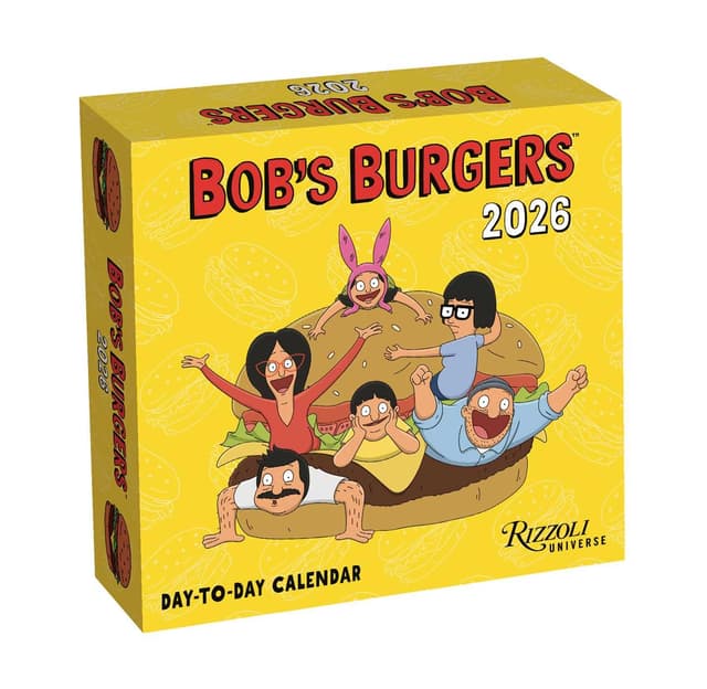 Bob's Burgers 2026 Day-to-Day Calendar