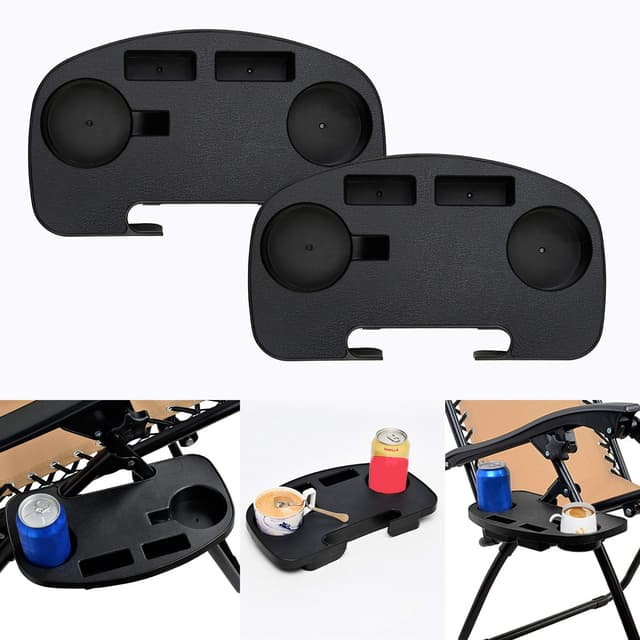 C-CHAIN Zero Gravity Chair Tray (Medium, 2 pcs)