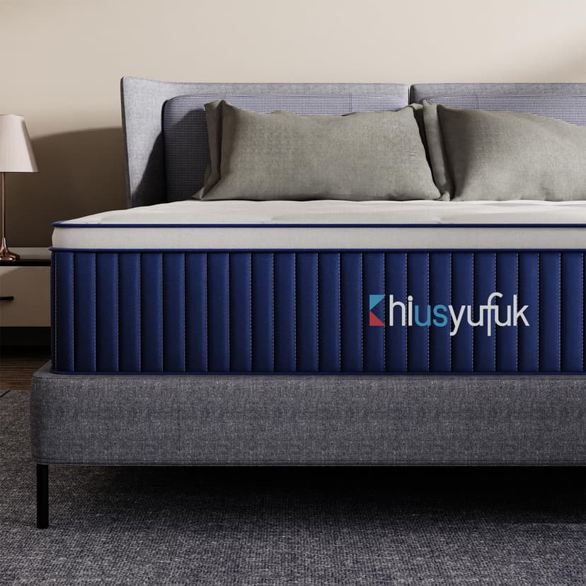 Chiusyufuk Hybrid Mattress(Twin/Full/Queen/King),Gel Memory Foam Individually Wrapped Pocket Coils Innerspring Pressure Relief,Soft,CertiPUR-US Certified,Fiberglass-Free, (10 in, Twin)