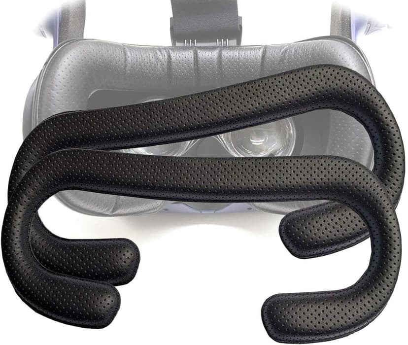 TamBee Vive PRO Face Cushion Pad Face Foam Replacement, PU Leather Face Cover Pad Removable Facial Interface for HTC Vive PRO VR (Face Foam 2PC)