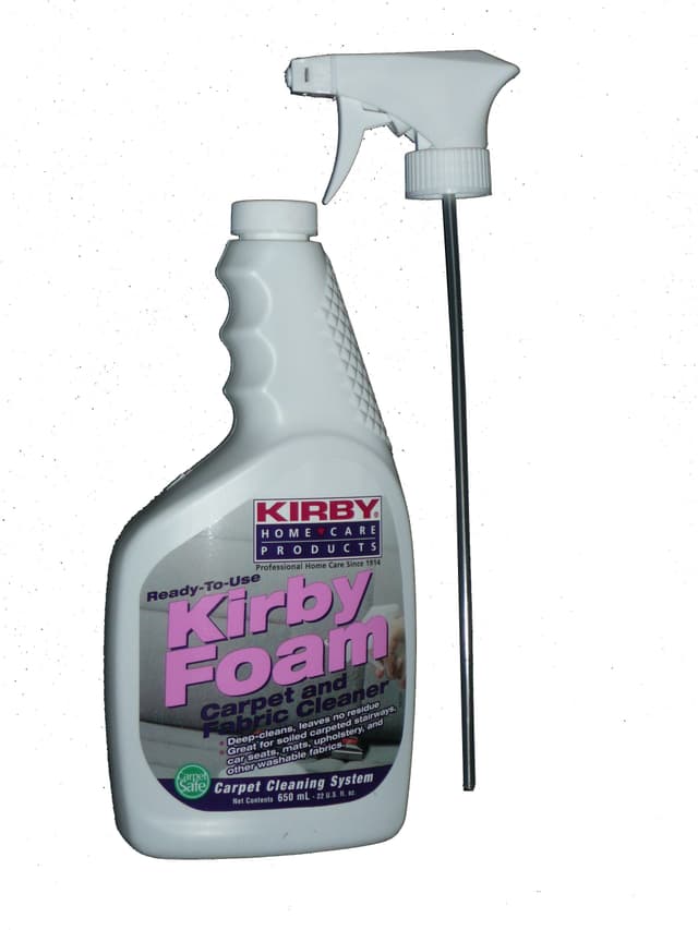 Kirby Genuine Vacuum Professional Strength Foam Carpet & Fabric Cleaner 22 oz,