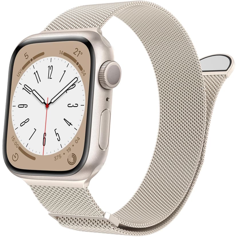 MARGE PLUS Compatible with Apple Watch Band 38mm 40mm 41mm 42mm 44mm 45mm 46mm 49mm Women Men, Stainless Steel Mesh Loop Magnetic Clasp Replacement for iWatch Series 11 10 9 8 7 6 5 4 SE3 SE2 Ultra 3