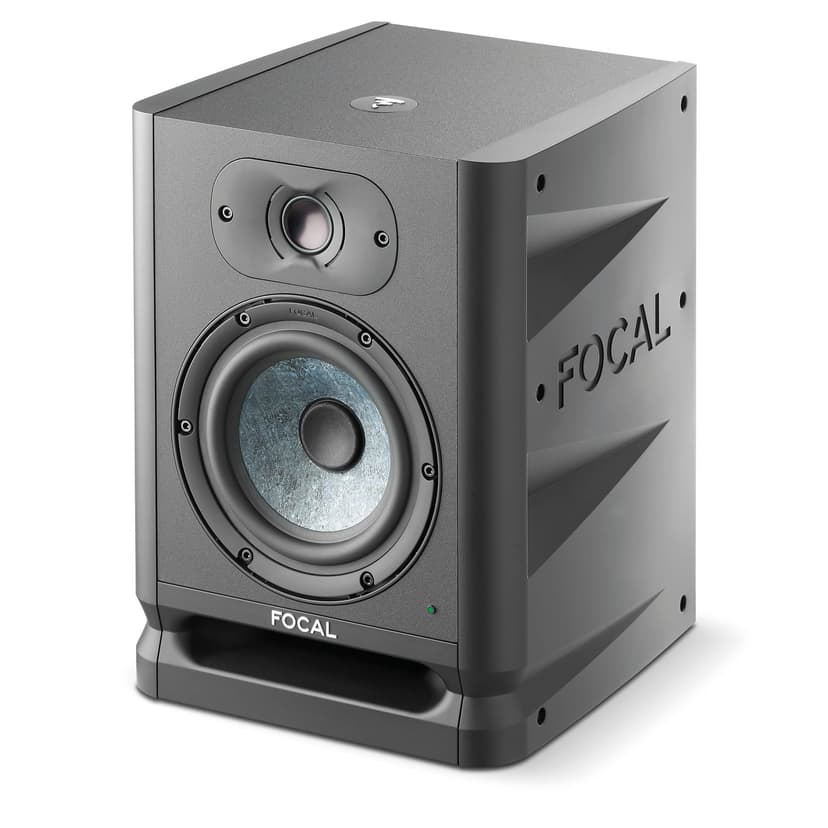 Focal Alpha 50 Evo – 5" Active 2-Way Studio Monitor, 60W RMS Bi-Amp, Slatefiber Woofer, 45Hz–22kHz, Neutral Nearfield Reference Speaker – Sold Individually