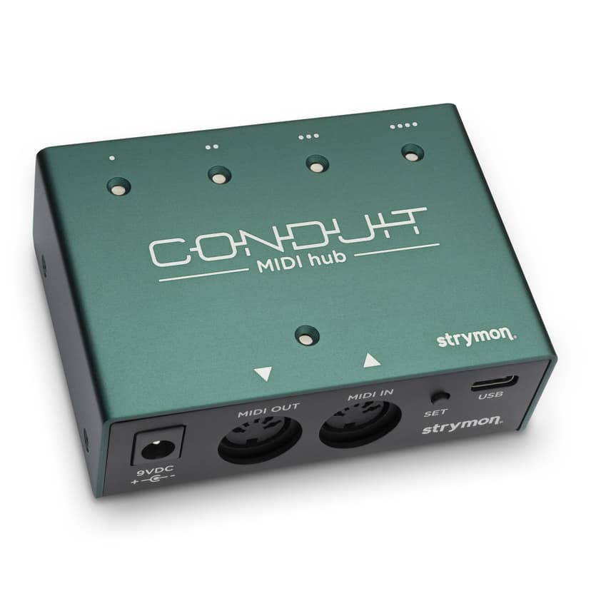 Strymon Conduit USB MIDI Hub Interface for Guitar Effects Pedals and Pedalboards