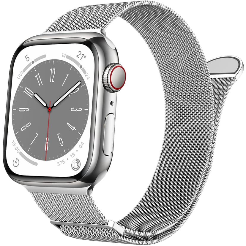 MARGE PLUS Compatible with Apple Watch Band 38mm 40mm 41mm 42mm 44mm 45mm 46mm 49mm Women Men, Stainless Steel Mesh Loop Magnetic Clasp Replacement for iWatch Series 11 10 9 8 7 6 5 4 SE3 SE2 Ultra 3