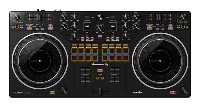 Pioneer DJ DDJ-REV1 2-deck Serato DJ Controller, Black