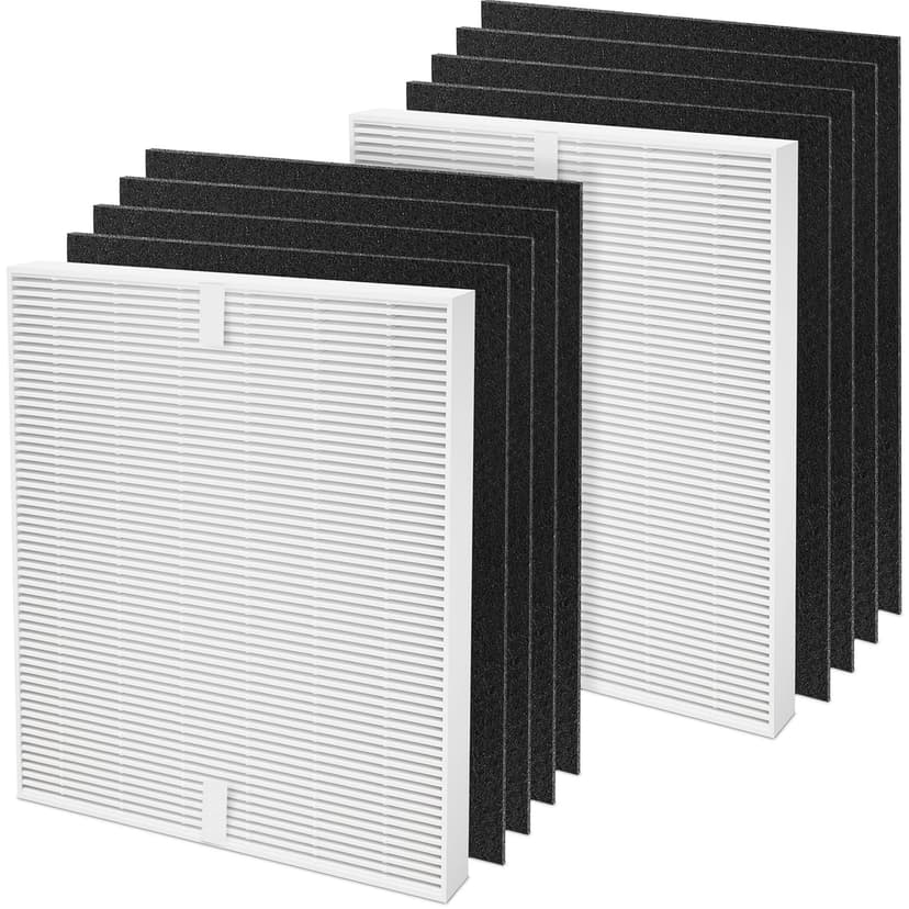 Colorfullife AP-1512HH True HEPA Replacement Filter H13 Compatible with Coway Airmega AP-1512HH Air Purifier and Airmega 200M Air Purifier, Item NO #3304899 (2 HEPA + 8 Carbon Filters)