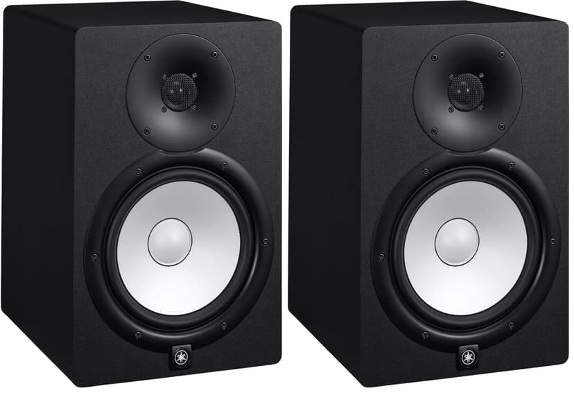 YAMAHA HS8 Studio Monitor, Black, 8 Inch (Pack of 2)