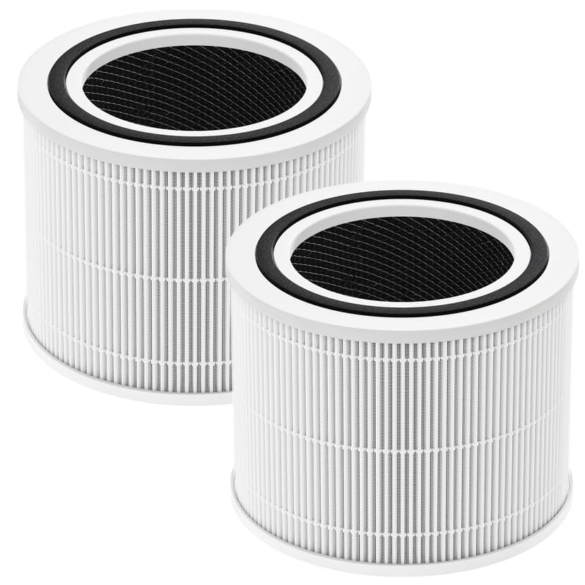 2 Pack Core 300 Replacement Filter for LEVOIT Core 300 Core 300-P Core 300S-P Air Purifier, Core 300-RF