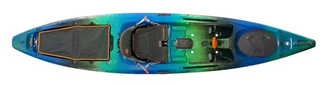 Wilderness Systems Tarpon 120 - Sit on Top Fishing Kayak - Premium Angler Kayak - Adjustable and Designed Seat - 12.3 ft - Galaxy