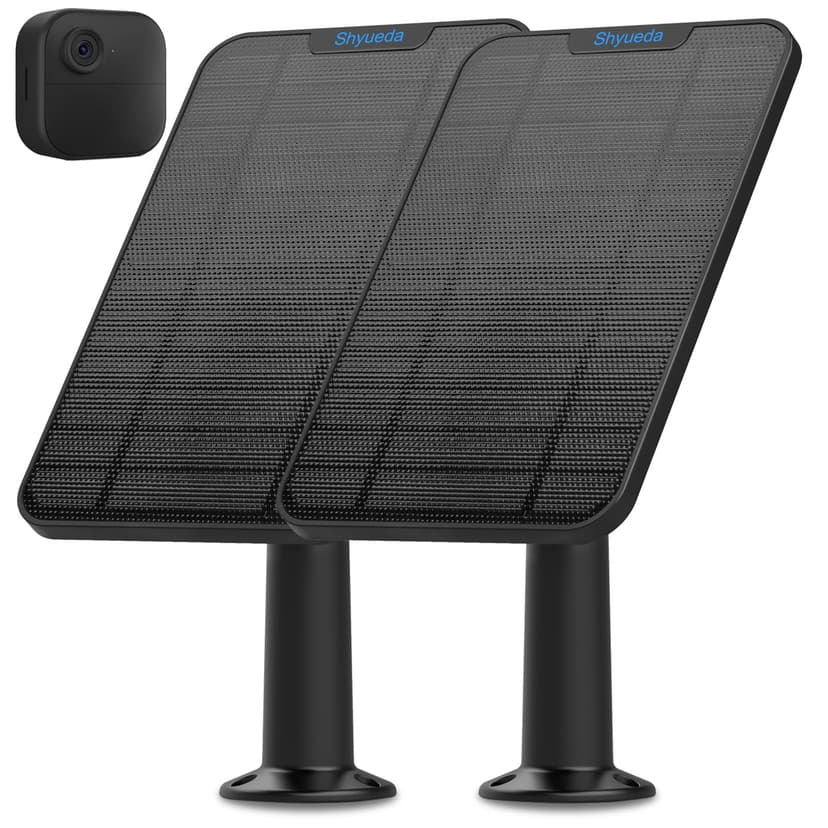4W Solar Panel Charging Compatible with Blink 4th Gen(Type-C Outdoor Camera,with 13.1ft Waterproof Charging Cable, IP65 Weatherproof,Includes Secure Wall Mount