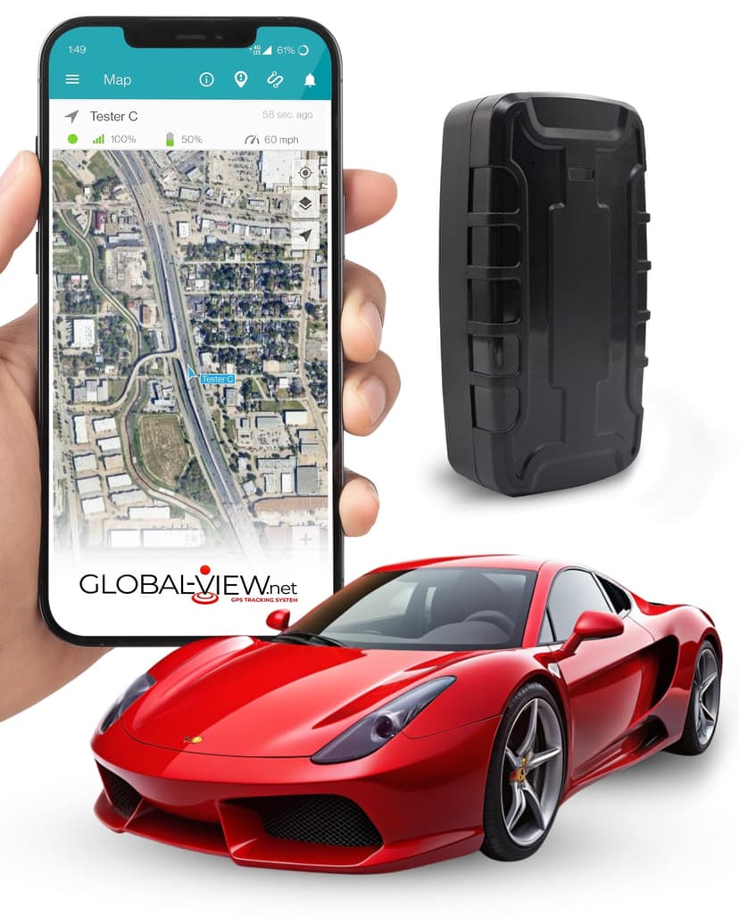 Hidden Magnetic GPS Tracker (USA Tech) – Up to 6-Month Battery, Real-Time Tracking, Geofence & Speed Alerts, Subscription Required