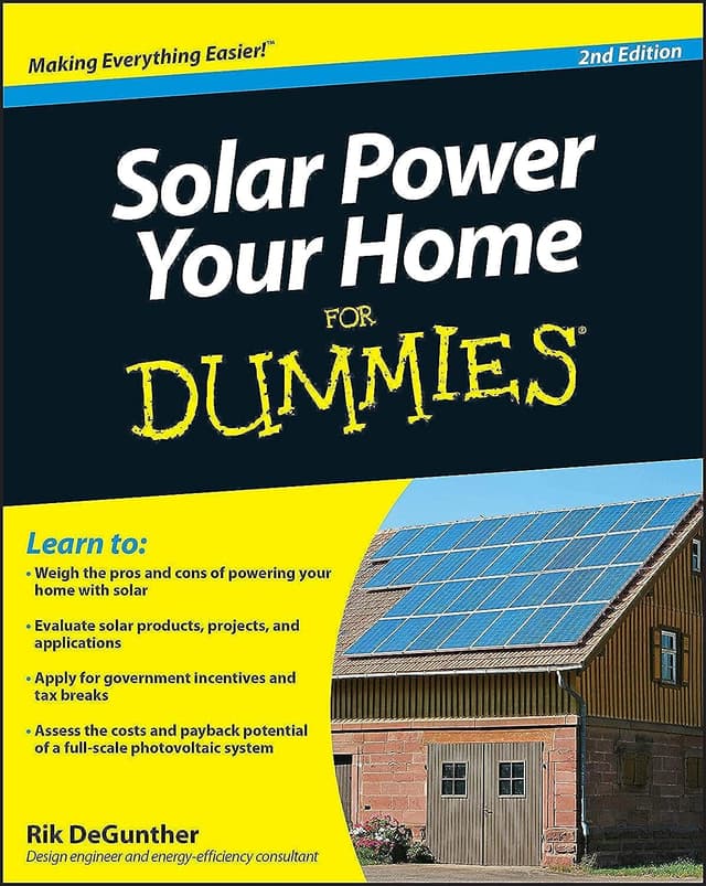 Solar Power Your Home For Dummies