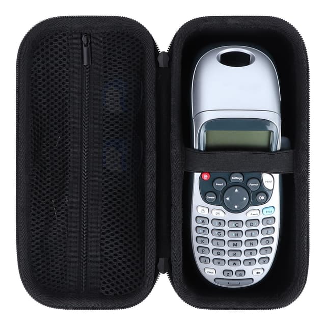 Peyyargo Storage Case Compatible with DYMO LetraTag 100H / 100H Plus Handheld Label Maker for Office or Home (Black)
