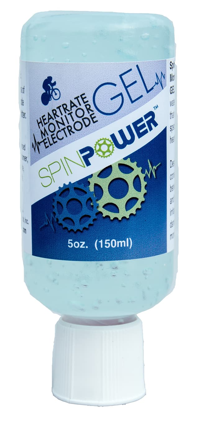 SpinPower Heart Rate Monitor Conductive Gel, 5-Ounce