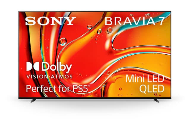 Sony 75 Inch Mini LED QLED 4K Ultra HD TV BRAVIA 7 Smart Google TV with Dolby Vision HDR and Exclusive Features for PlayStation®5 (K-75XR70)