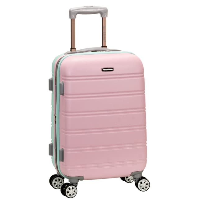 Rockland Melbourne Hardside Expandable Spinner Wheel Luggage, Mint, Carry-On 20-Inch