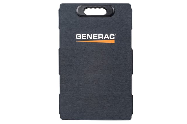 Generac 100-Watt Solar Panel - Efficient Solar Charging for GB Power Station - Lightweight and Portable - Waterproof and Dustproof - Parallel Capable for Increased Charging Power - Orange/Black