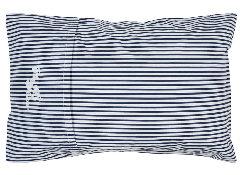 MyPillow Multi-Use Travel Pillow Compact Pillow for On-The-Go Comfort and Sleeping, Portable, Compact, Washable Pillow for Adult and Kids Neck Support [Blue Stripe]