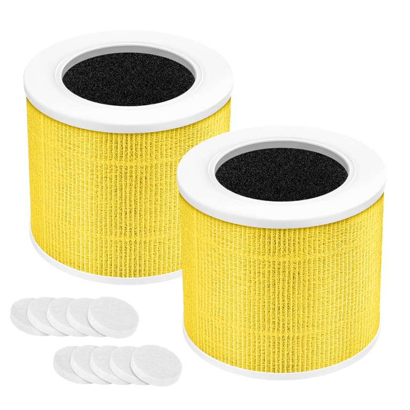 2 Pack Core Mini Replacement Filter for LEVOIT Core Mini-P Air Purifiers, Core Mini-RF Pet Care Filter Replacement