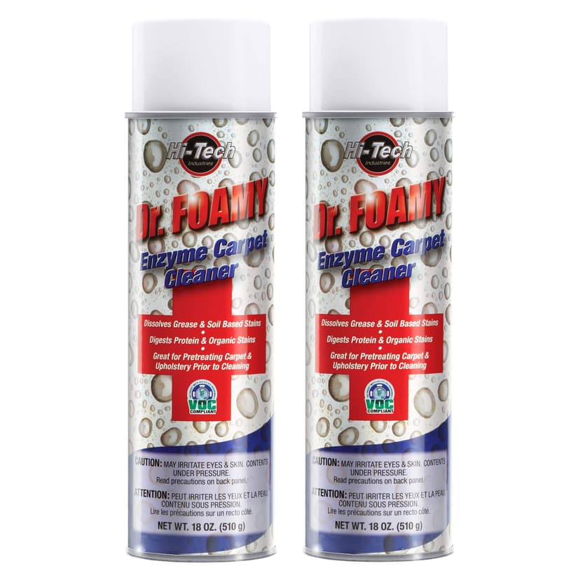 HI-TECH Dr Foamy Enzyme Carpet and Upholstery Cleaner with Upside Down Spray Nozzle (2)