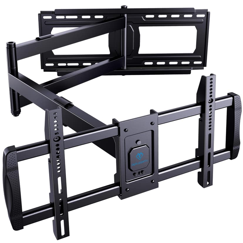 PERLESMITH Long Arm TV Wall Mount for 42-90 inch TVs, Full Motion TV Mount with 42.72 inch Extension Articulating Arm Swivel and Tilt, Max VESA 800x400mm, Holds up to 150 lbs, 16”,18”, 24” Studs