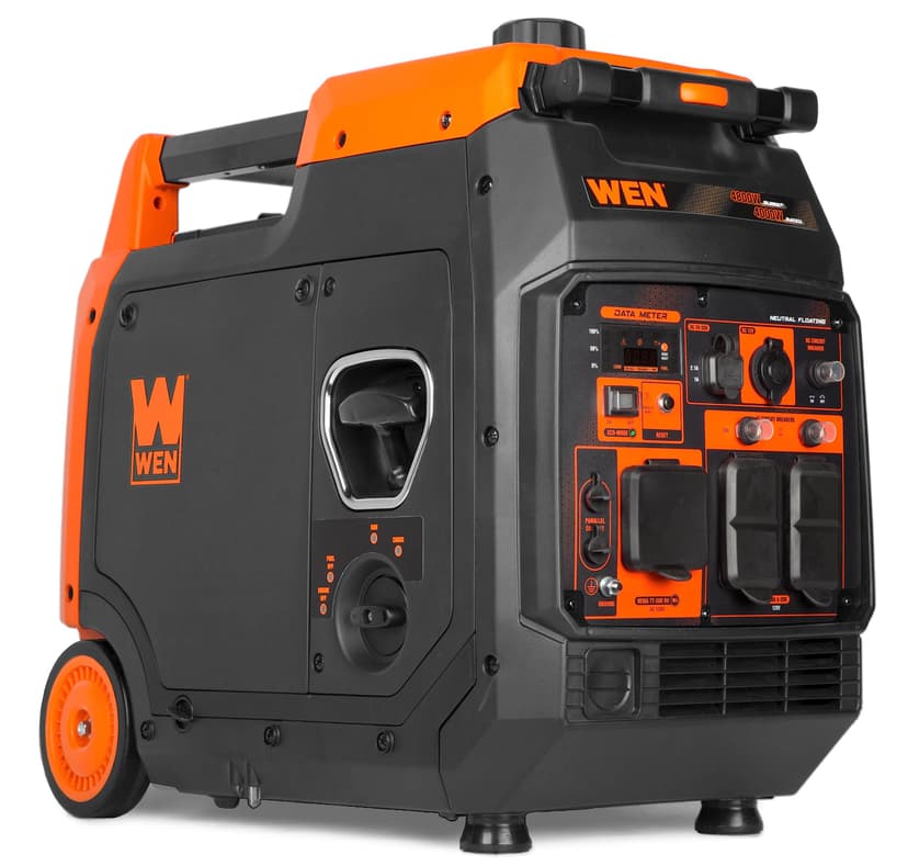 WEN Quiet and Lightweight 4800-Watt RV-Ready Portable Inverter Generator with Fuel Shut Off (56477i)