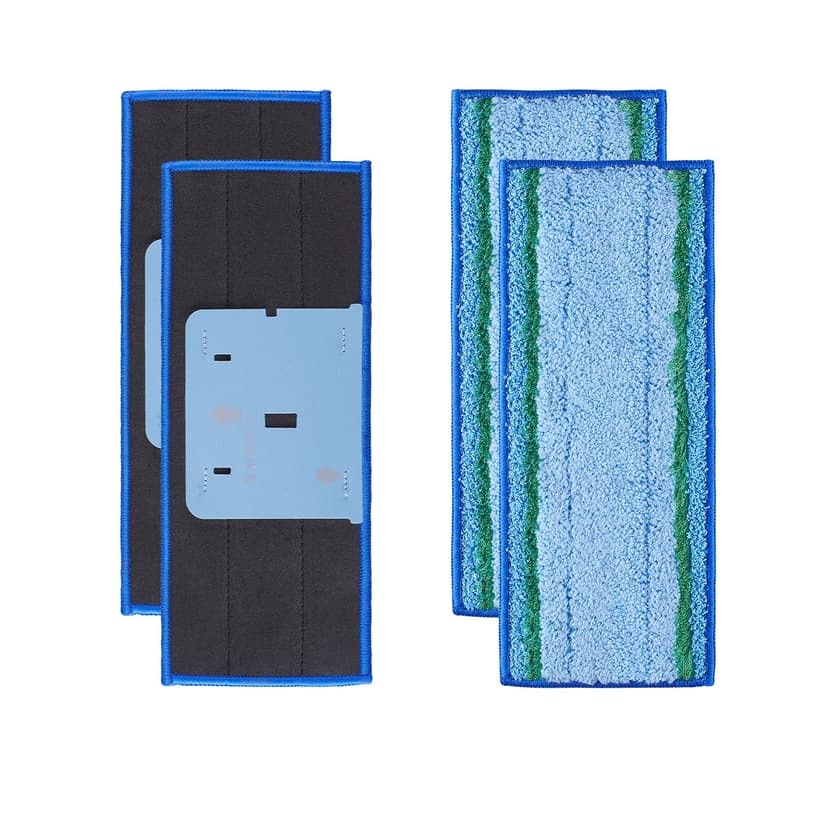 AnDongo 4 Pack Mop Pad for iRobot Braava Jet M6 Ultimate Robot Mop, Upgraded M6 Wet Mopping Pad, Washable Microfiber Replacement Cleaning Pad