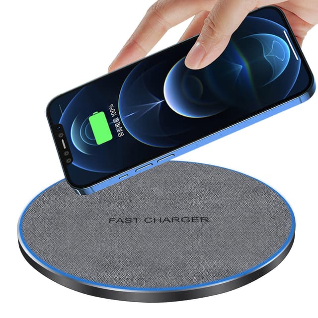 Fast Wireless Charger,20W Max Wireless Charging Pad Compatible with iPhone 17/16/15/14/13/12/SE/Pro/XS Max/XR,AirPods;FDGAO Wireless Charge Mat for Samsung Galaxy S25/S24/S23/Note,Pixel/LG