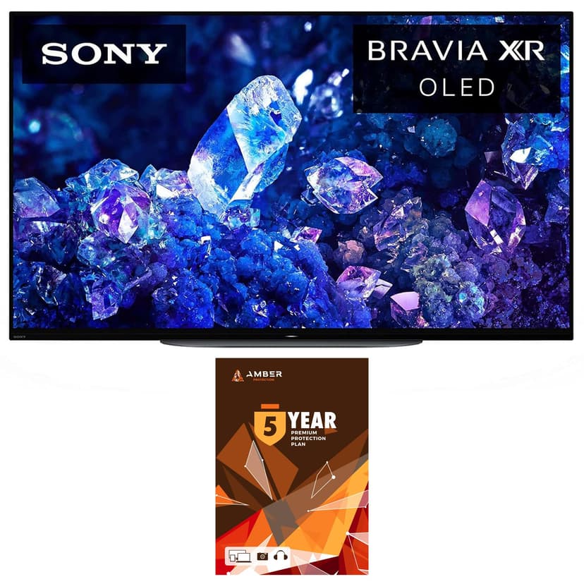 Sony XR48A90K 48 Inch 4K Bravia XR OLED High Definition Resolution Smart TV with 5 Year Amber Protection Plan (2022)