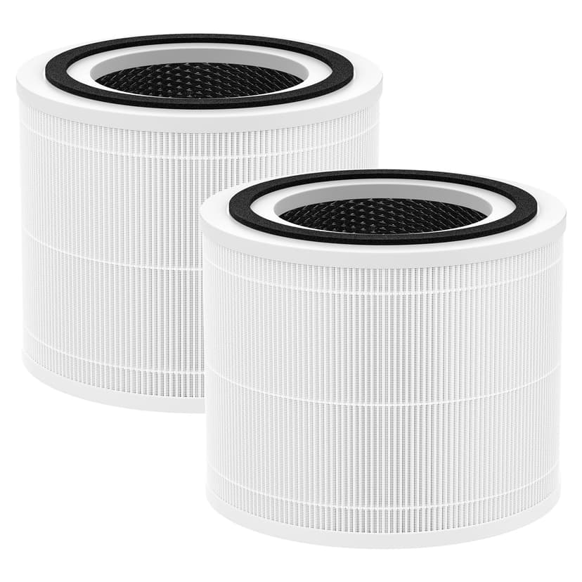 240 HEPA Replacement Filter Compatible with Puro 240 Air Purifier, 3 in 1 Grade Filtration HEPA 14 with Activated Carbon for 99.97% Air Pollutants Home Room, 240 Replacement HP-14 Filter, 2 Pack