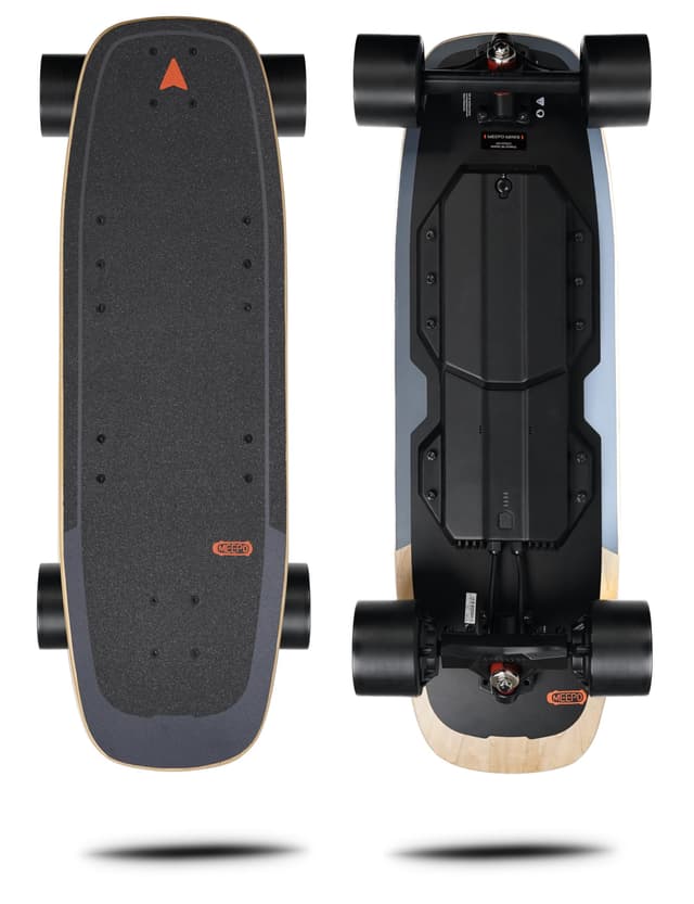 MEEPO Mini Electric Skateboard with Remote, 28 MPH Top Speed, 11 Miles Range,330 Pounds Max Load, Maple Cruiser for Adults and Teens, Mini5