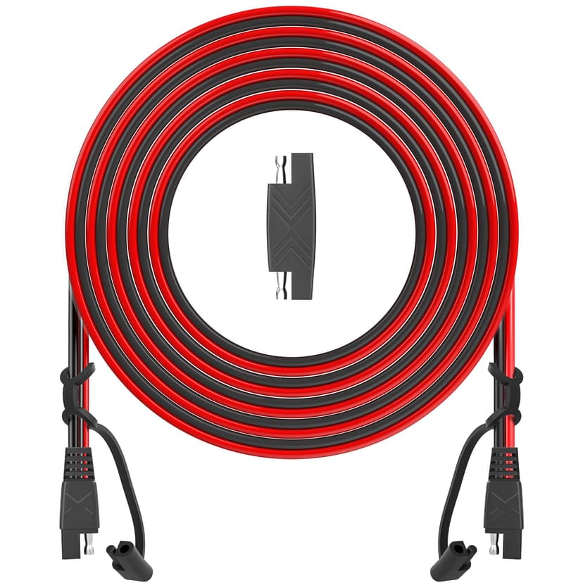 OYMSAE 25Feet SAE Extension Cable Quick Disconnect Connector 16AWG for Automotive, Solar Panel, Charging Adapter (25FT)