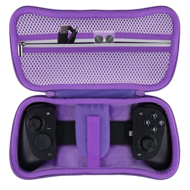 Aenllosi Hard Carrying Case for Razer Kishi V3 Pro/Kishi Ultra Gaming Controller, Razer Phone Controller Organizer, Purple (Case Only)