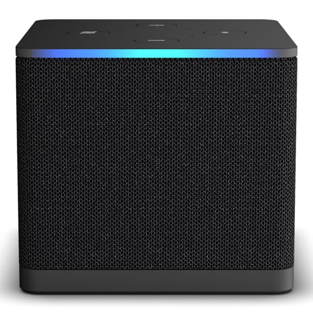 Like-New Amazon Fire TV Cube (newest model) with AI-powered Fire TV Search, Hands-free streaming device with Alexa, Wi-Fi 6E, 4K Ultra HD