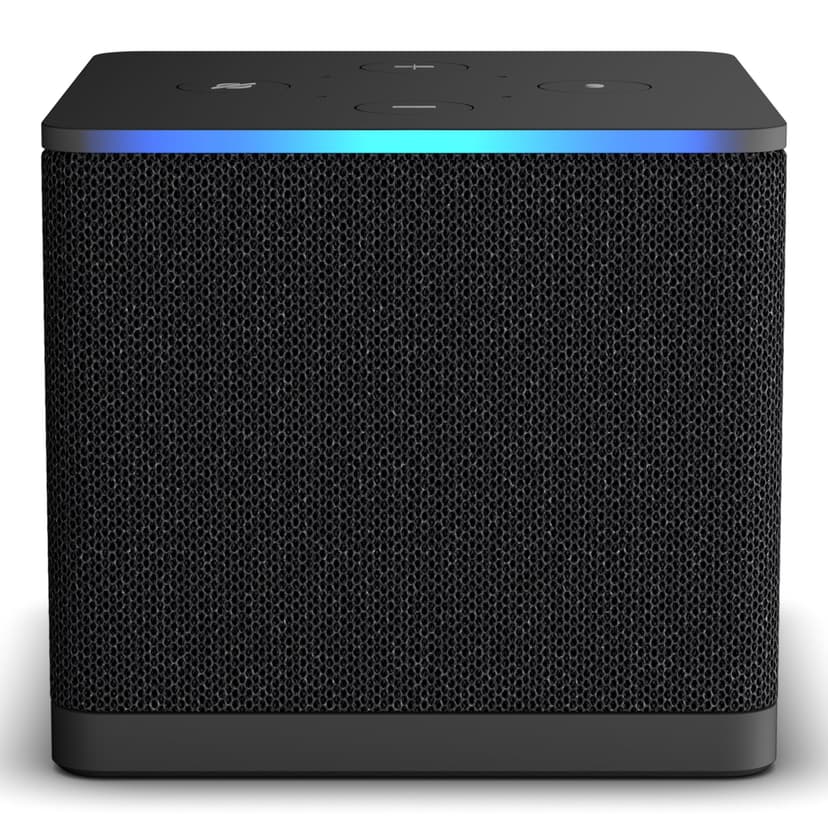 Like-New Amazon Fire TV Cube (newest model) with AI-powered Fire TV Search, Hands-free streaming device with Alexa, Wi-Fi 6E, 4K Ultra HD