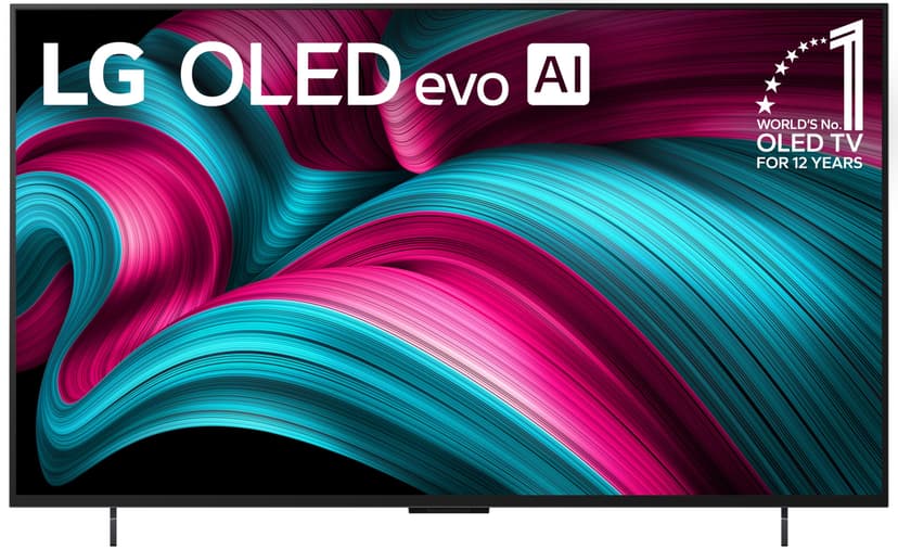 LG 42-Inch Class OLED evo AI 4K C5 Series Smart TV w/Dolby Atmos, Dolby Vision, HDR10, AI Super Upscaling 4K, Filmmaker Mode, Wow Orchestra, Alexa Built-in (OLED42C5PUA, 2025)