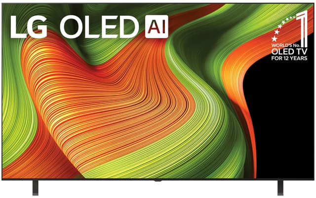 LG 83-Inch Class OLED AI 4K B5 Series Smart TV w/Dolby Atmos, Dolby Vision, HDR10, AI Super Upscaling 4K, Filmmaker Mode, Wow Orchestra, Alexa Built-in (OLED83B5PUA, 2025)